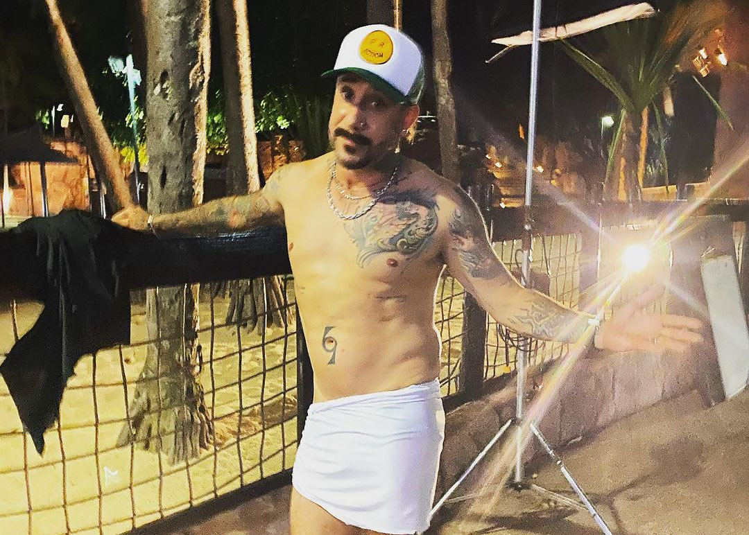 AJ McLean brags about how he managed to lose weight