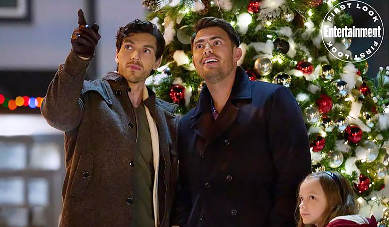 Sweet gay couple in new movie The Holiday Sitter