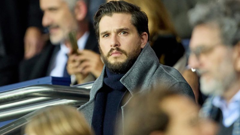 Kit Harington and Lionel Messi were spotted at the same football game