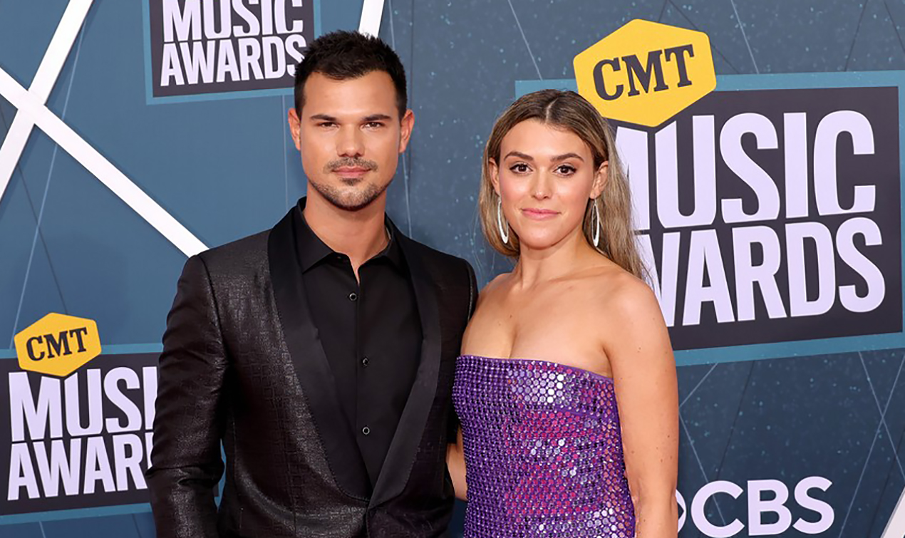 A new star family has been created – congratulations to Taylor Lautner and Tay Dome!