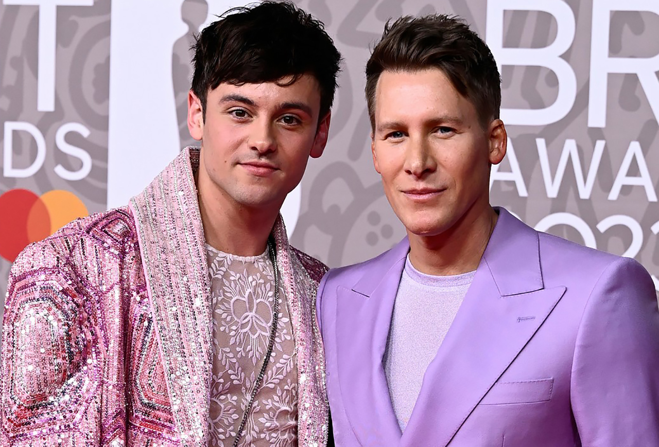 Tom Daley makes an impression with his striking outfit at the BRIT Awards 2023