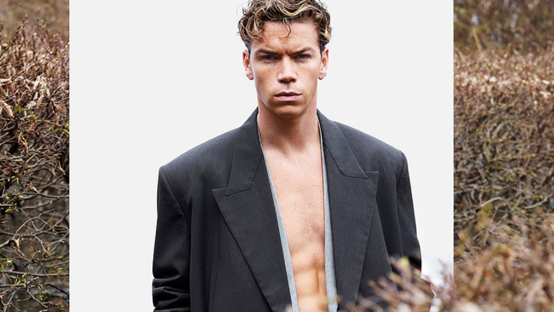 Will Poulter semi-nude for ‘Hunger’ magazine