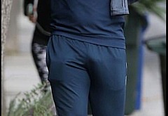 Olly Murs big bulge photo