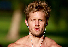 Matt Barr shirtless