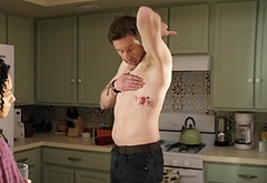 Chris O'Dowd shirtless