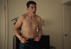 Max Greenfield shirtless