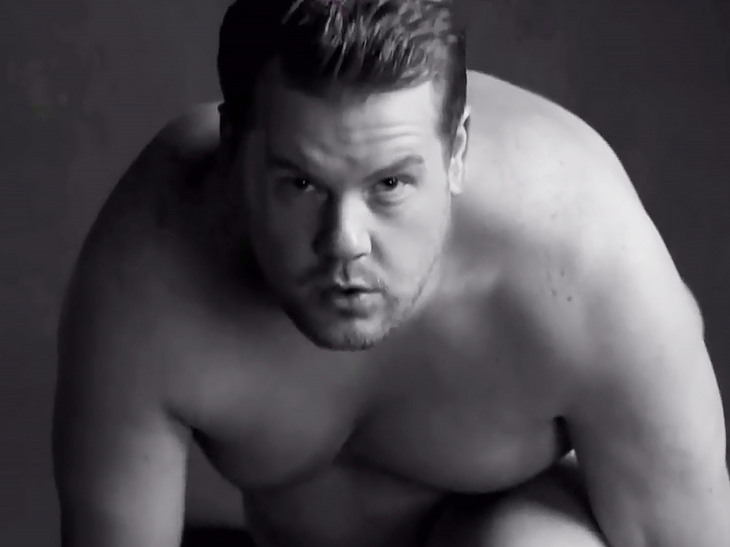 James Corden jerk off