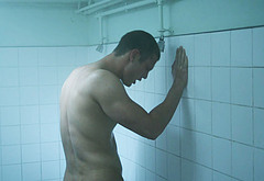 Tom Hopper nude shower