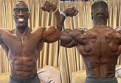 Shannon Sharpe shirtless