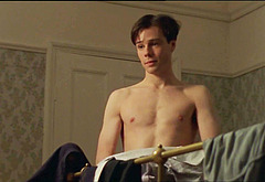 Rupert Evans shirtless