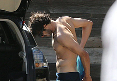 Adam Brody cock slip