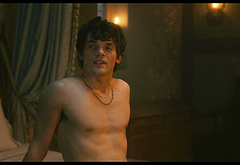 Edward Bluemel shirtless