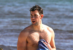 John Krasinski shirtless