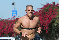 Theo Rossi shirtless