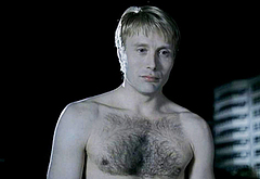 Mads Mikkelsen shirtless