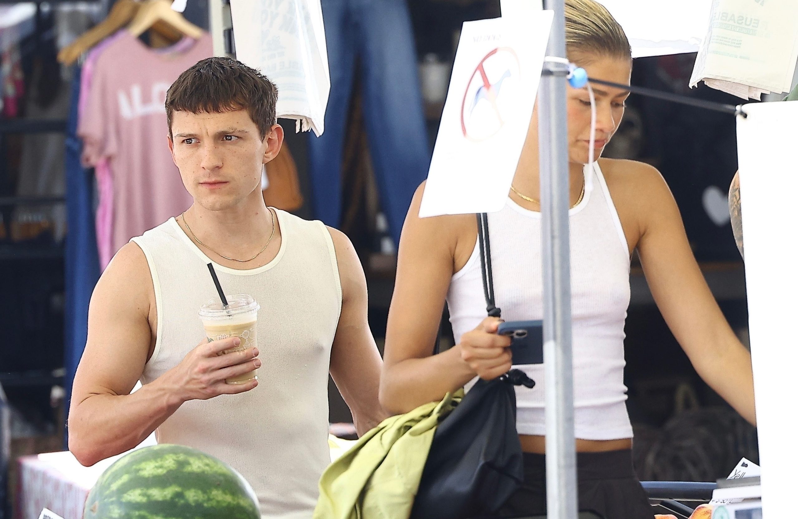 Tom Holland Turns Heads with His Muscular Physique During Outing