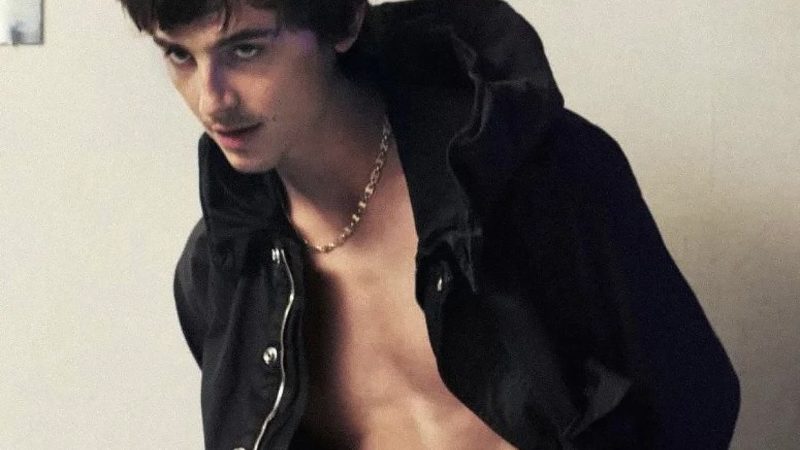 Timothée Chalamet Posing Sexy for Rolling Stone