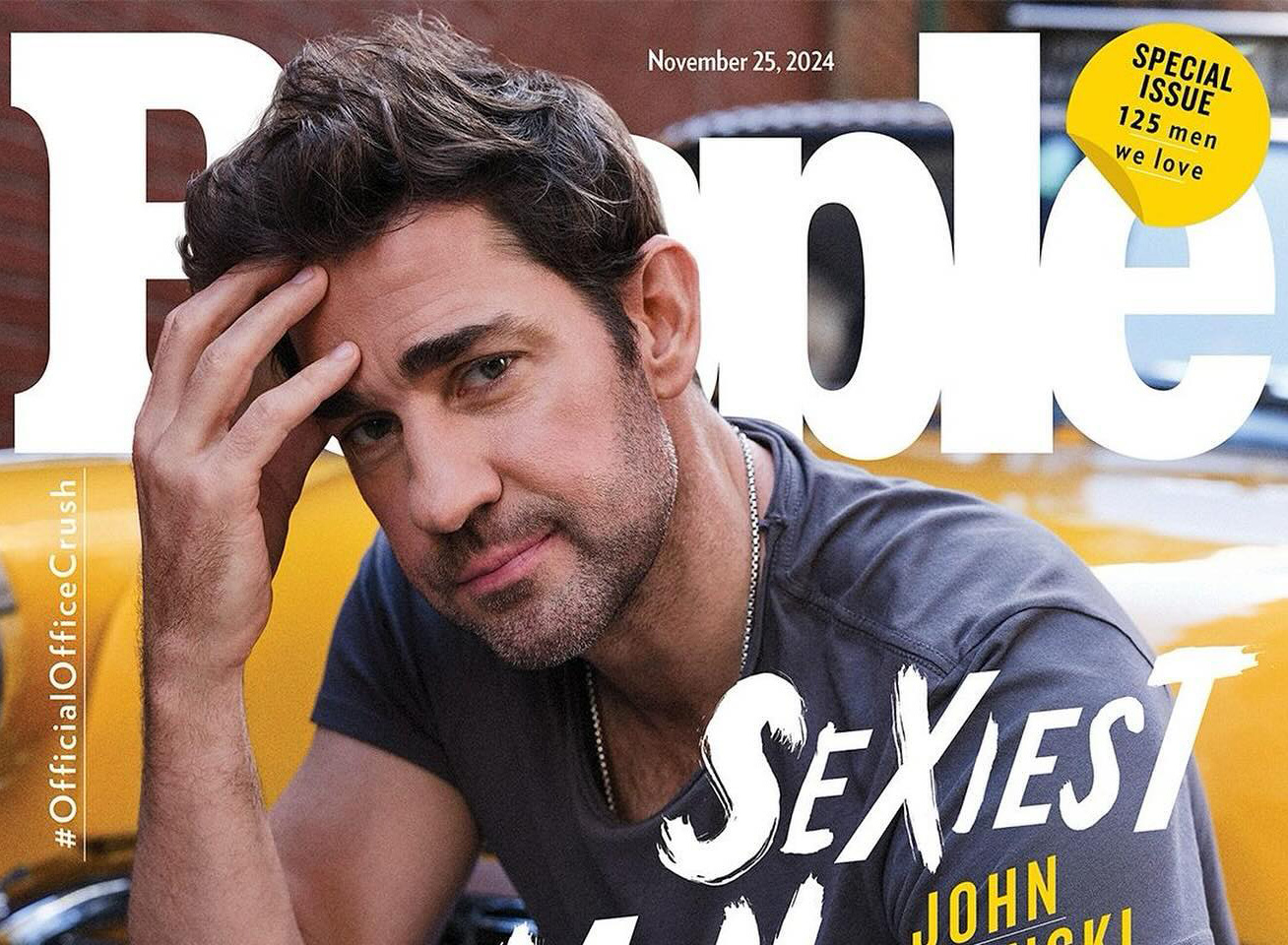 John Krasinski is People Magazine’s 2024 Sexiest Man Alive!