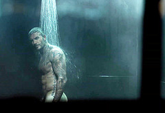 David Beckham naked butt