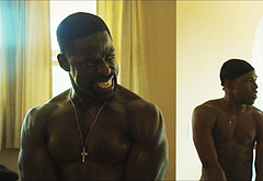 Sterling K Brown shirtless