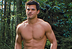 Taylor Lautner cock bulge