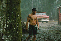 Taylor Lautner shirtless