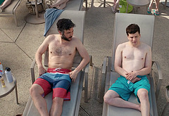 Jesse Eisenberg naked torso