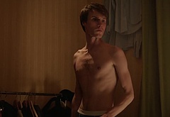 Hugh Skinner naked torso