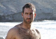 Oliver Jackson-Cohen nude torso