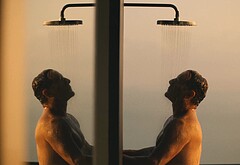 Jason Isaacs nude in shower