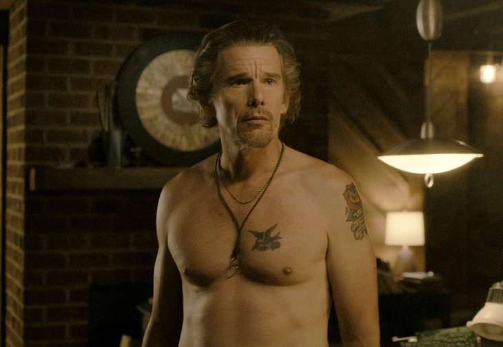 Ethan Hawke shirtless