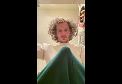 Peter Vack erect penis