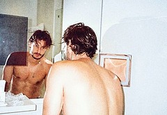 Pierre Niney shirtless