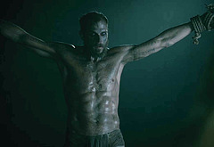 Gustaf Skarsgrd shirtless