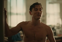 Lewis Pullman shirtless
