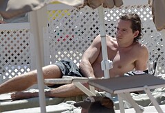 Lewis Pullman shirtless