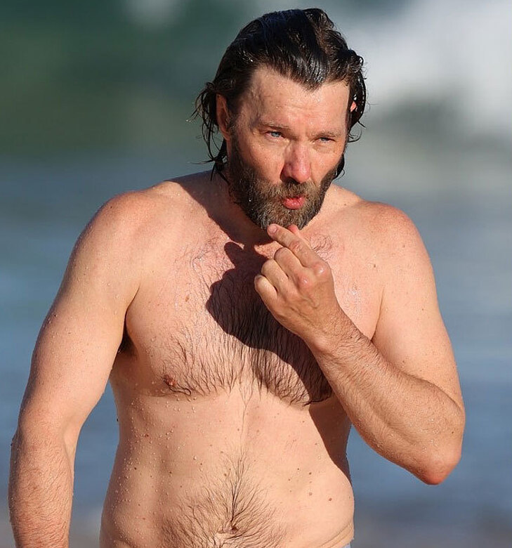 Joel Edgerton naked torso