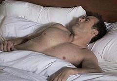 Steve Callahan shirtless