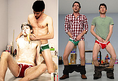 Luke Treadaway bulge