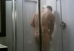 Glen Matthews in shower