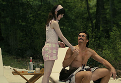 Rupert Friend shirtless