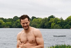 Jamie Dornan shirtless