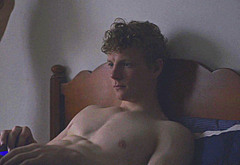 Patrick Gibson erect cock