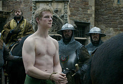 Patrick Gibson naked torso