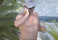 Jimmy Tatro naked torso