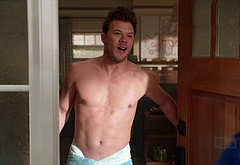 Jimmy Tatro shirtless