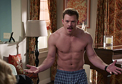 Jimmy Tatro shirtless