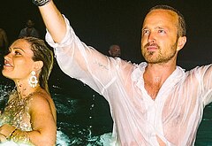 Aaron Paul shirtless pics