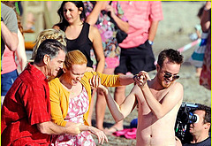 Aaron Paul shirtless pics