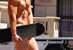 Glen Powell John Stamos Shirtless